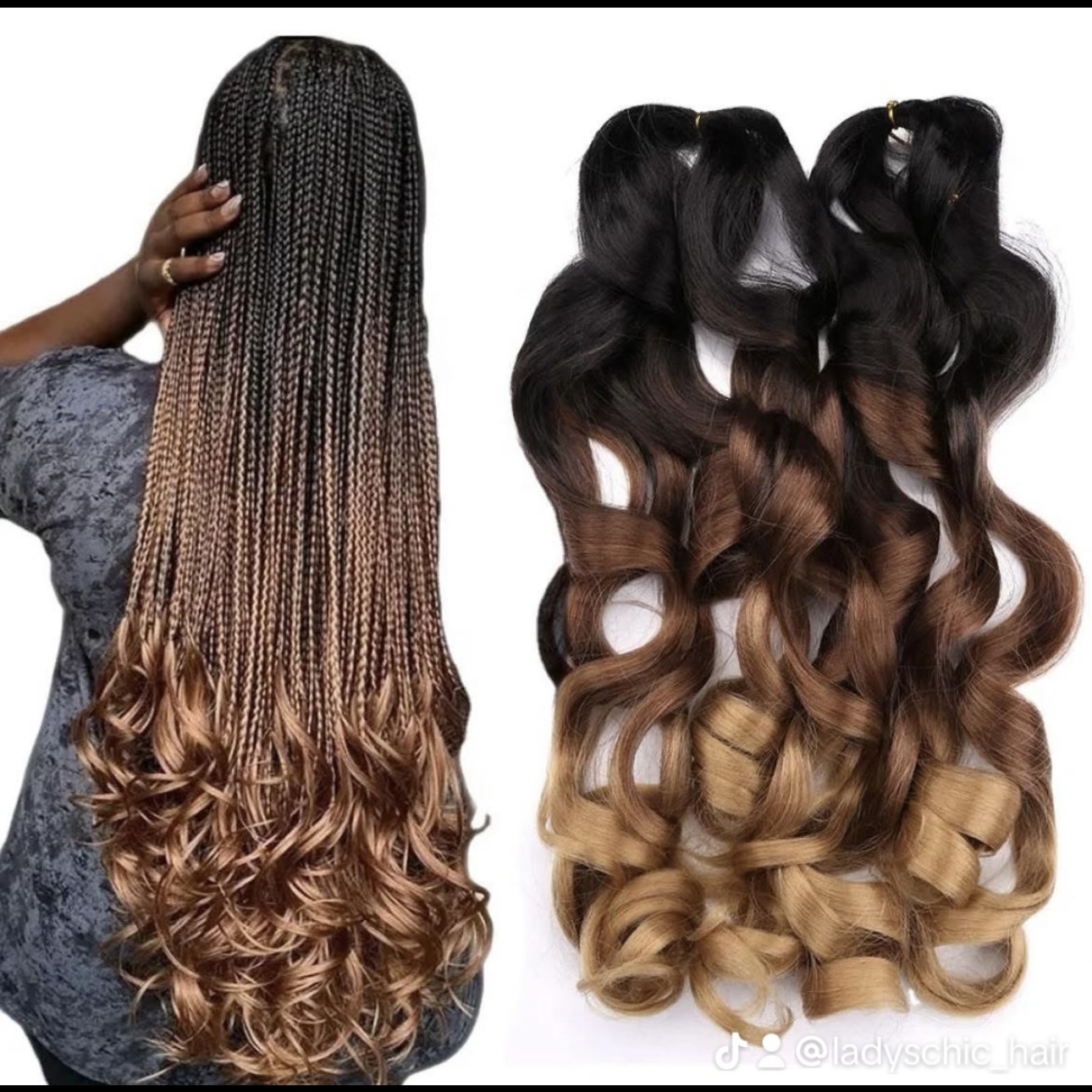 French curly 